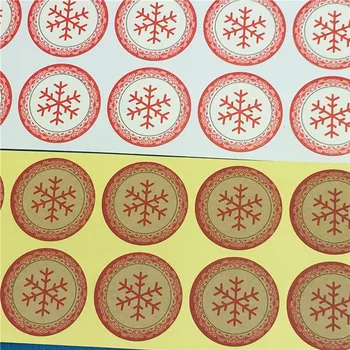 3.5cm Diameter Round Sticker Snowflake Shaped Winter Festival Essential Gift Wrap Self-adhesive Labels Stickers 100Pcs/Lot
3.5cm Diameter Round Sticker Snowflake Shaped Winter Festival Essential Gift Wrap Self-adhesive Labels Stickers 100Pcs/Lot