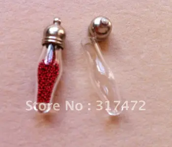 Top Hot Vial Pendant Mental Cap DIY charm glass pendant wish bottle
Top Hot Vial Pendant Mental Cap DIY charm glass pendant wish bottle