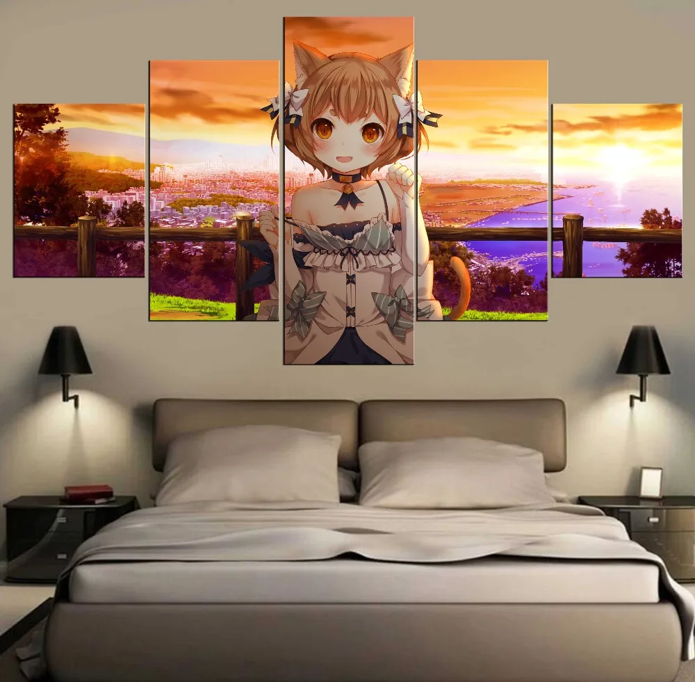 5 Pieces Canvas Art Re Zero Home Decor Modern Artwork Anime Girl HD Pirnt Picture Poster Wall Art Decorations Living Room Framed
5 Pieces Canvas Art Re Zero Home Decor Modern Artwork Anime Girl HD Pirnt Picture Poster Wall Art Decorations Living Room Framed