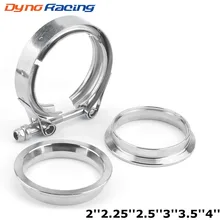 2" 2.25'' 2.5" 3" 3.5" 4'' Car Exhaust V Band Clamp Flange Kit QUICK RELEASE CLAMP 2" 2.25'' 2.5" 3" 3.5" 4'' Car Exhaust V Band Clamp Flange Kit QUICK RELEASE CLAMP