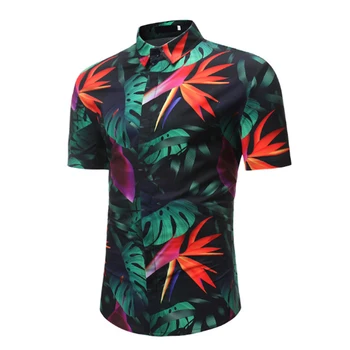 New Arrival Men Hawaiian Beach Style Floral Print Shirts Short Sleeve Summer Casual Button Down Shirts Men's Clothing
New Arrival Men Hawaiian Beach Style Floral Print Shirts Short Sleeve Summer Casual Button Down Shirts Men's Clothing