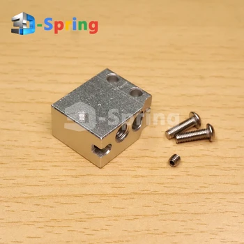 Volcano Sensor Heater Block Aluminum for HT-NTC100K PT100 RepRap Bowden J-Head V6 3D Printer Extruder Hotend 24*20*12mm
Volcano Sensor Heater Block Aluminum for HT-NTC100K PT100 RepRap Bowden J-Head V6 3D Printer Extruder Hotend 24*20*12mm