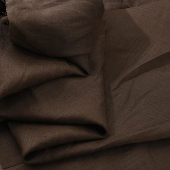 140CM Wide Brown Linen Fabric for Summer and Spring Dress Clothes Jacket H516
140CM Wide Brown Linen Fabric for Summer and Spring Dress Clothes Jacket H516