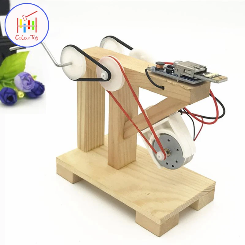 DIY Dynamo Lantern STEM Kids Educational Toy Flashlight Science Assemble Kit Hand Cranked Power Generators For Children 6+ Boys
DIY Dynamo Lantern STEM Kids Educational Toy Flashlight Science Assemble Kit Hand Cranked Power Generators For Children 6+ Boys