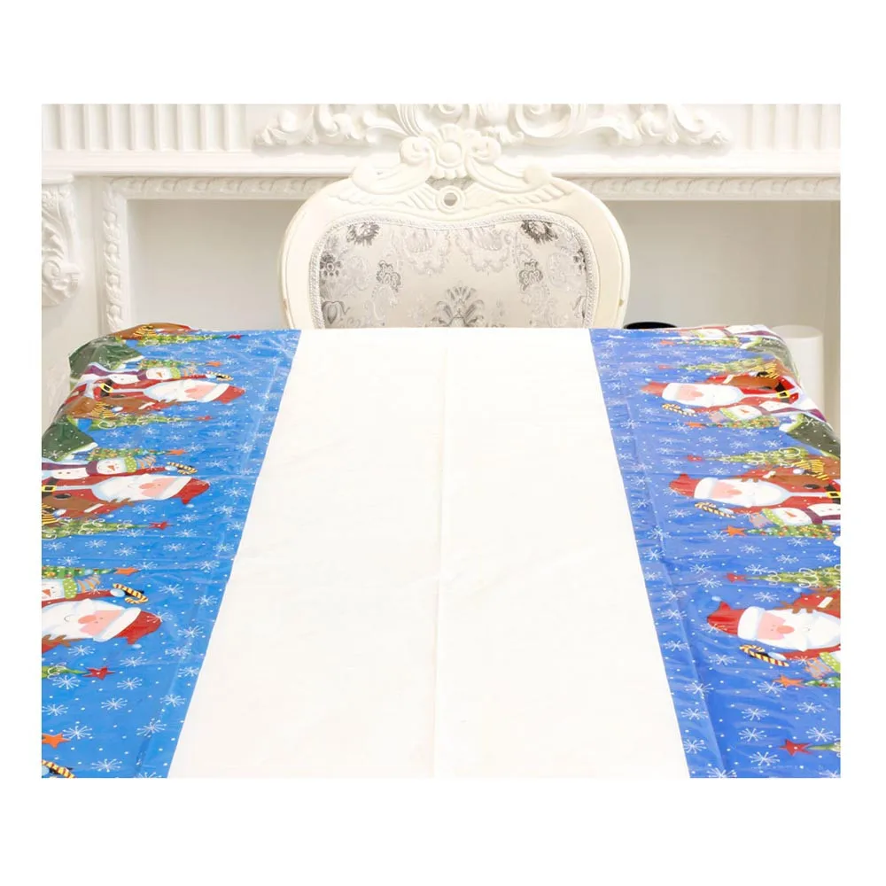 Table Cloth Disposable Merry Christmas Rectangular Printed PVC Cartoon Tablecloth 110*180cm Mantel Navidad Table Cover
Table Cloth Disposable Merry Christmas Rectangular Printed PVC Cartoon Tablecloth 110*180cm Mantel Navidad Table Cover