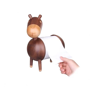 Deluxe Tissue Rolling Holder Donkey Handmade Walnut Wood Decoration Art Craft Birthday Gift Wooden Cartoon Toy
Deluxe Tissue Rolling Holder Donkey Handmade Walnut Wood Decoration Art Craft Birthday Gift Wooden Cartoon Toy
