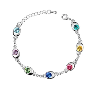 Cheap!! 2017 New Fashion Round Crystal Rhinestones Multicolor Bracelets Korea Quality Bangles Gift Birthday E44 9Colors
Cheap!! 2017 New Fashion Round Crystal Rhinestones Multicolor Bracelets Korea Quality Bangles Gift Birthday E44 9Colors