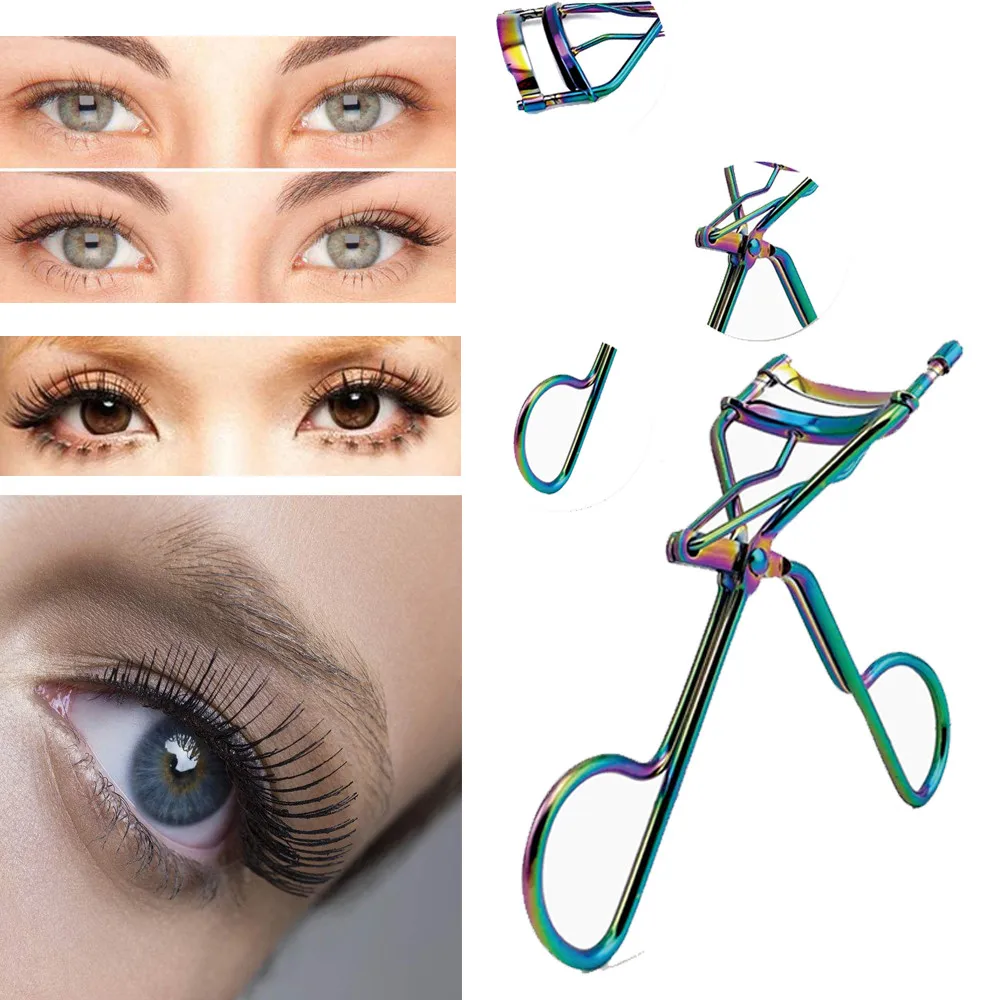 1 Pcs Protable Colorful Eyelashes Curler Tweezer Curling Eye Lashes Clip Rainbow Cosmetic Beauty Makeup Tool Drop Shipping 3j06
1 Pcs Protable Colorful Eyelashes Curler Tweezer Curling Eye Lashes Clip Rainbow Cosmetic Beauty Makeup Tool Drop Shipping 3j06