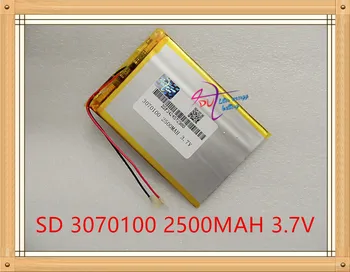 Liter energy battery 3.7V lithium polymer battery 3070100 2500MAH tablet computer navigation built-in battery
Liter energy battery 3.7V lithium polymer battery 3070100 2500MAH tablet computer navigation built-in battery