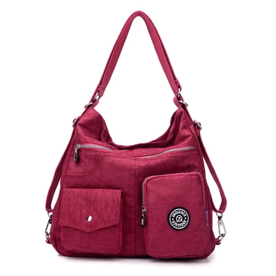 Waterproof Travel Bag Women Shoulder Bag Large Capacity Muli-pocket Nylon Bags Women Backpack Weekend Bags Bolsos de Mujer H065
Waterproof Travel Bag Women Shoulder Bag Large Capacity Muli-pocket Nylon Bags Women Backpack Weekend Bags Bolsos de Mujer H065