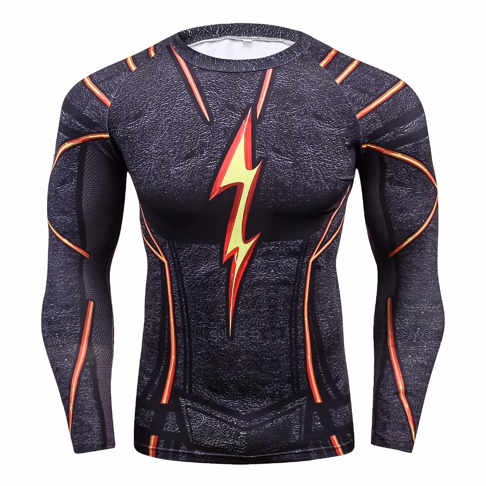 FLASH Compression Shirt Men 3D Printed T-shirts Men Raglan Long Sleeve Cosplay Costume Tops Male fitness body building Clothing
FLASH Compression Shirt Men 3D Printed T-shirts Men Raglan Long Sleeve Cosplay Costume Tops Male fitness body building Clothing