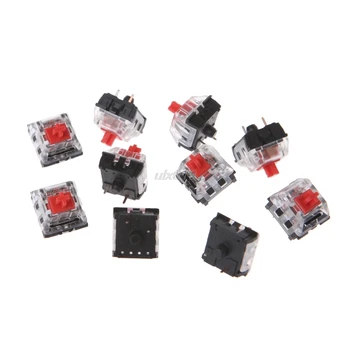 10Pcs 3 Pin KeyCaps red Switch Mechanical Keyboard Switch for Cherry MX Switch Keyboard Replacement PCB Sampler Tester Kit
10Pcs 3 Pin KeyCaps red Switch Mechanical Keyboard Switch for Cherry MX Switch Keyboard Replacement PCB Sampler Tester Kit