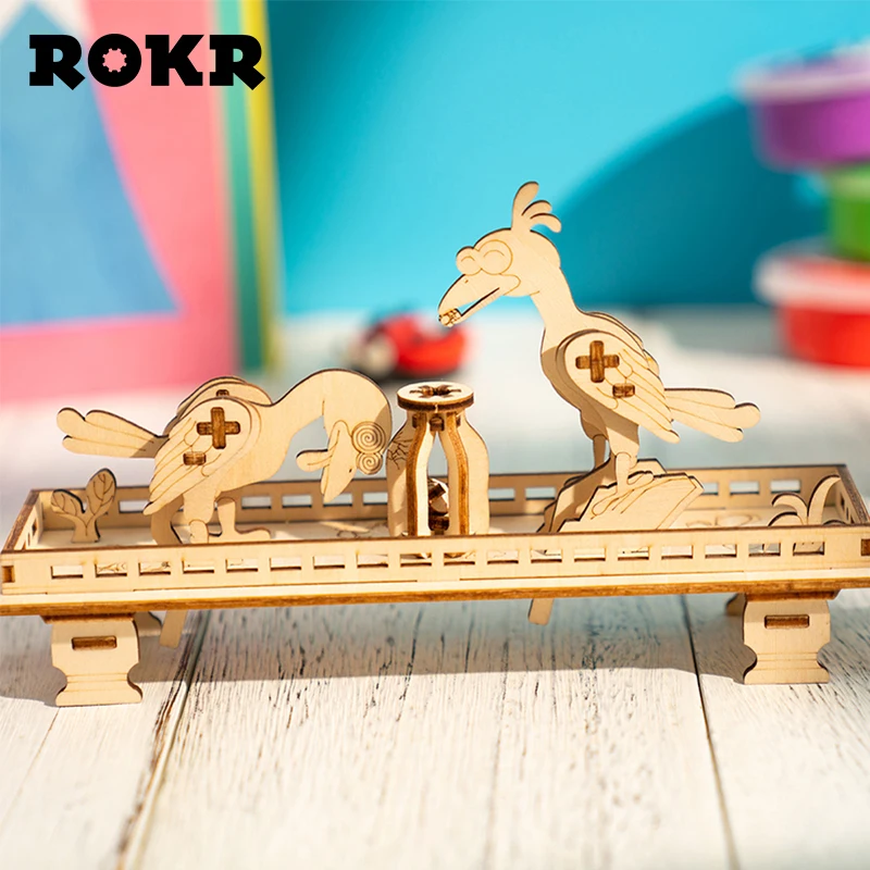 ROKR DIY 3D Wooden Puzzle Stress Relief Toys Assembly Model Toys for Children Kids Novelty Gag Toy LP201 Drop Shipping Wholesale
ROKR DIY 3D Wooden Puzzle Stress Relief Toys Assembly Model Toys for Children Kids Novelty Gag Toy LP201 Drop Shipping Wholesale
