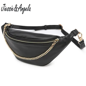 Jiessie & Angela New Simple Casual Belt Bags Pu Leather Chain Shoulder Bags Travel Chest Bag Fanny Vintage Punk Waist Pack
Jiessie & Angela New Simple Casual Belt Bags Pu Leather Chain Shoulder Bags Travel Chest Bag Fanny Vintage Punk Waist Pack
