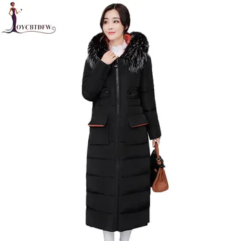 Women cotton parkas 2018 fashion new hooded fur collar outerwear thicken warm large size M-3XL female long cotton jacket LDT589
Women cotton parkas 2018 fashion new hooded fur collar outerwear thicken warm large size M-3XL female long cotton jacket LDT589