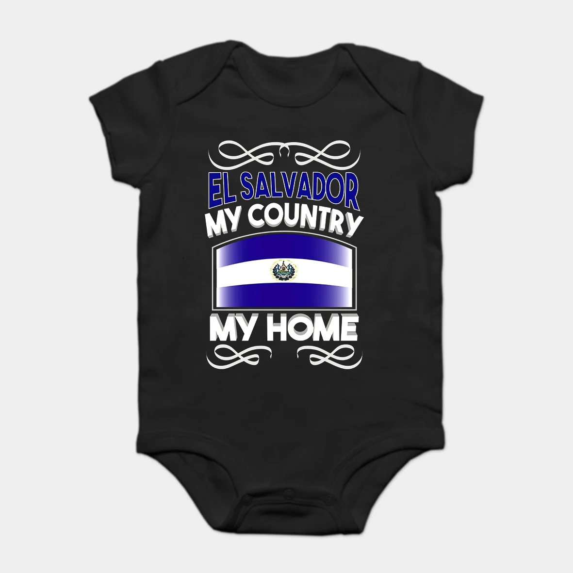 Baby Onesie Baby Bodysuits kid t shirt Funny Cool El Salvador My Country My Home National Flag
Baby Onesie Baby Bodysuits kid t shirt Funny Cool El Salvador My Country My Home National Flag