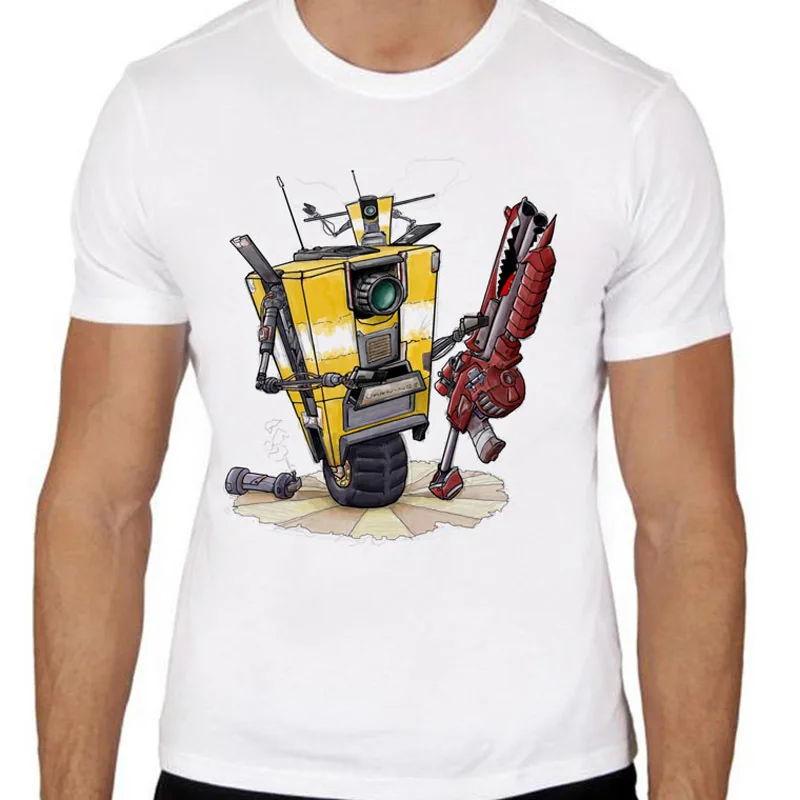 Borderlands claptrap print casual tshirt mens o-neck t shirts fashion men's tops men T-shirt male men TMM1084
Borderlands claptrap print casual tshirt mens o-neck t shirts fashion men's tops men T-shirt male men TMM1084