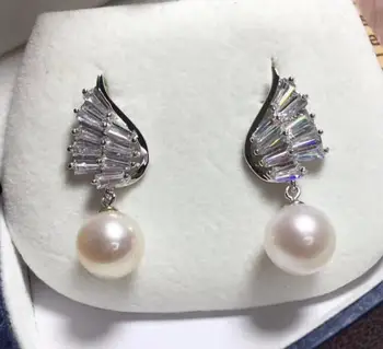 free shipping Wholesale price New beautiful 8-9mm 100% Natural round freshwater pearl earring 925 r
free shipping Wholesale price New beautiful 8-9mm 100% Natural round freshwater pearl earring 925 r