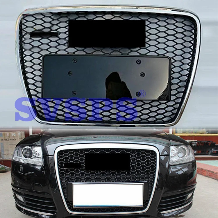 High Quality ABS Front Middle Grille RS6 Style Black Painted Honey Styling For Audi A6 S6 RS6 S-line 2008-2010
High Quality ABS Front Middle Grille RS6 Style Black Painted Honey Styling For Audi A6 S6 RS6 S-line 2008-2010