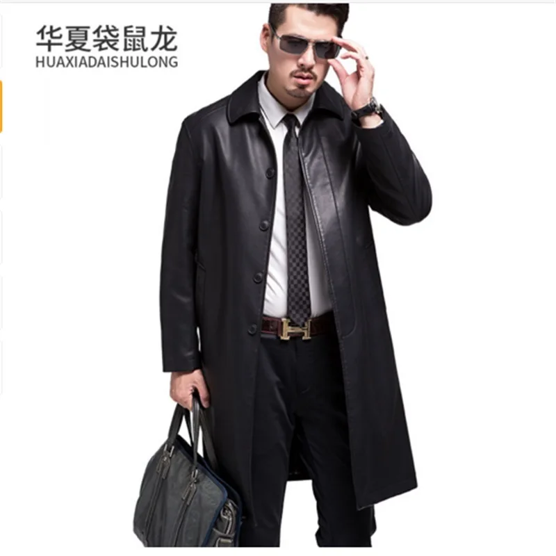 new Style Men Genuine Leather Coats Long section Sheepskin Jacket and Coat Male Leather Coat Winter Style ,Leather jacket loog
new Style Men Genuine Leather Coats Long section Sheepskin Jacket and Coat Male Leather Coat Winter Style ,Leather jacket loog