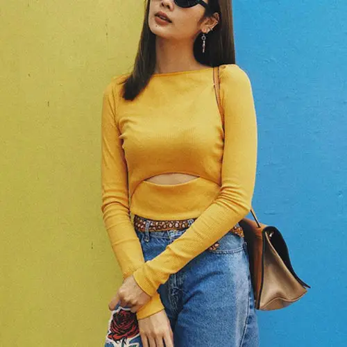 2018 Newest S-L Women Fashion Summer Casual Hollow Out Solid Loose Long Sleeve T-shirt
2018 Newest S-L Women Fashion Summer Casual Hollow Out Solid Loose Long Sleeve T-shirt