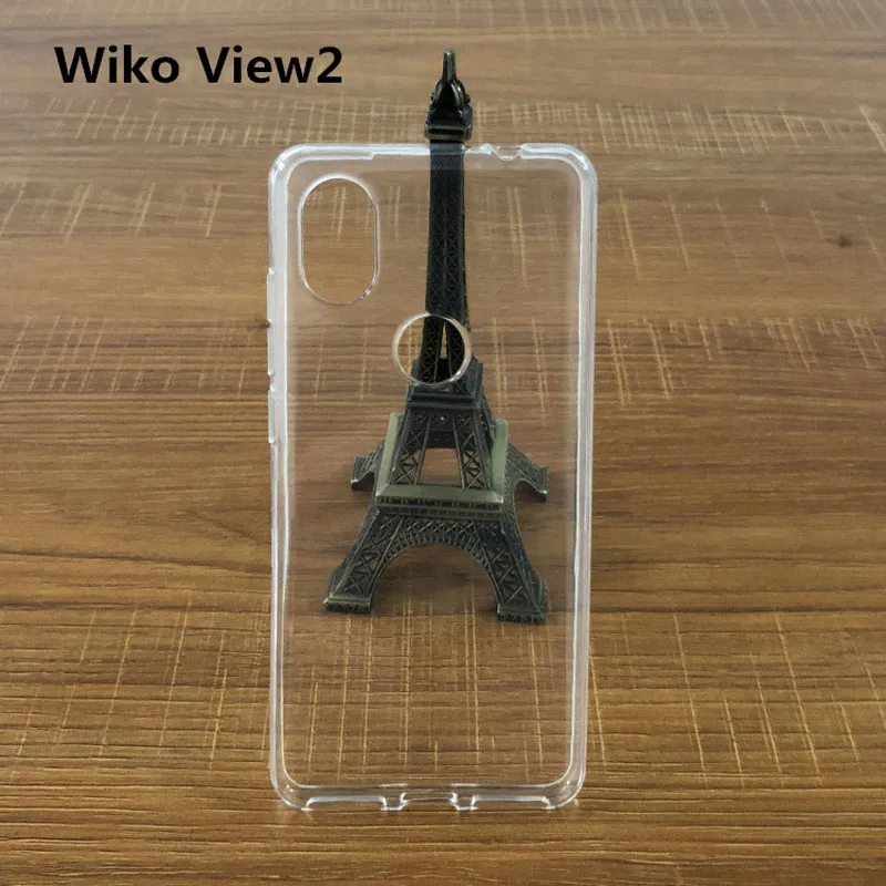 Soft TPU Clear Case for Wiko View 2 Super Thin Transparent Anti Fingerprint View2 Coque |