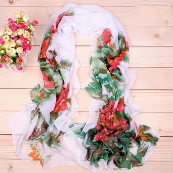 LNRRABC 160X50CM Women Scarf Printing Peony Gauze Kerchief Chiffon Neck Scarf Shawl Wrap Hijab Muffler Women's Scarves
LNRRABC 160X50CM Women Scarf Printing Peony Gauze Kerchief Chiffon Neck Scarf Shawl Wrap Hijab Muffler Women's Scarves