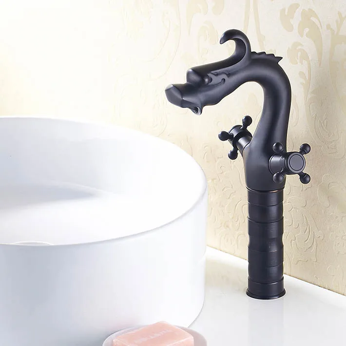 Hot sale in european market Dragon Shape Oil Rubbed Bronze (antique black ) Bathroom Centerset Sink Faucet mixer tap YM-039
Hot sale in european market Dragon Shape Oil Rubbed Bronze (antique black ) Bathroom Centerset Sink Faucet mixer tap YM-039