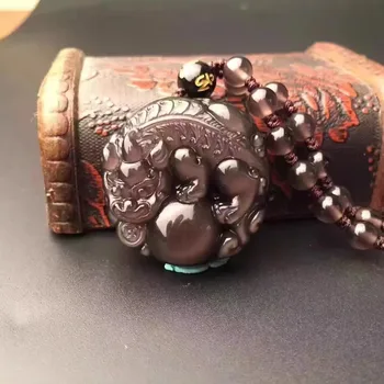 Ice Rainbow Obsidian Carving Fortune Dragon Ball Lucky Amulet Pendant Healing Reiki Women Men Bead Chain Necklace Ice Crystal
Ice Rainbow Obsidian Carving Fortune Dragon Ball Lucky Amulet Pendant Healing Reiki Women Men Bead Chain Necklace Ice Crystal