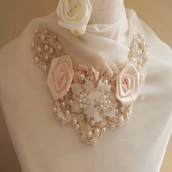 Pearl Beading applique, rosette fabric applique, bridal applique, corsage, fabric applique, bead emblishment
Pearl Beading applique, rosette fabric applique, bridal applique, corsage, fabric applique, bead emblishment