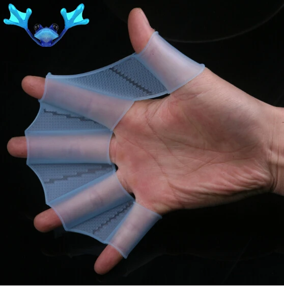 EDC Swim Gear Fins Hand Webbed Flippers Silicone Training Gloves fast speed gloves
EDC Swim Gear Fins Hand Webbed Flippers Silicone Training Gloves fast speed gloves