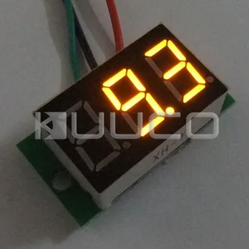 Digital Tester DC 0~100V Yellow Led display Voltmeter/Panel Meter DC 12V 24V Digital Meter/Monitor/Tester
Digital Tester DC 0~100V Yellow Led display Voltmeter/Panel Meter DC 12V 24V Digital Meter/Monitor/Tester