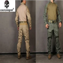 Combat-Uniform Emerson Military Wolfgray-Suits Shirt--Pants BDU G3 NEW Knee-Pads KH WG