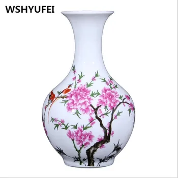 Jingdezhen Ceramic Vase Vintage Chinese Style landscape Vase Fine Smooth Surface Home Decoration Furnishing wedding Articles
Jingdezhen Ceramic Vase Vintage Chinese Style landscape Vase Fine Smooth Surface Home Decoration Furnishing wedding Articles
