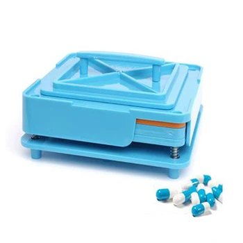 100 Holes Professional Capsule Powder Filler Plate Filling Manual Machine Tool Blue
100 Holes Professional Capsule Powder Filler Plate Filling Manual Machine Tool Blue