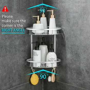 Bathroom Shower Caddy Shelf Corner Bath Wall Mount Rack Storage Holder Organizer
Bathroom Shower Caddy Shelf Corner Bath Wall Mount Rack Storage Holder Organizer