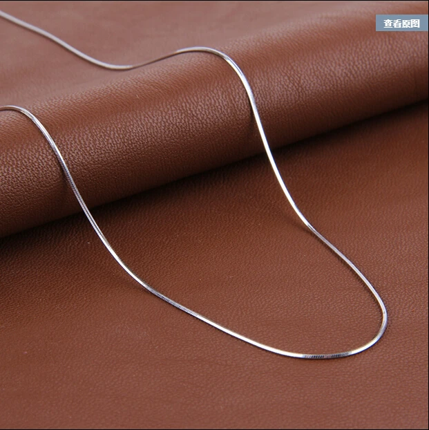 High quality fashion hot sell snake chain 925 sterling silver ladies`snake necklaces jewelry gift wholesale
High quality fashion hot sell snake chain 925 sterling silver ladies`snake necklaces jewelry gift wholesale