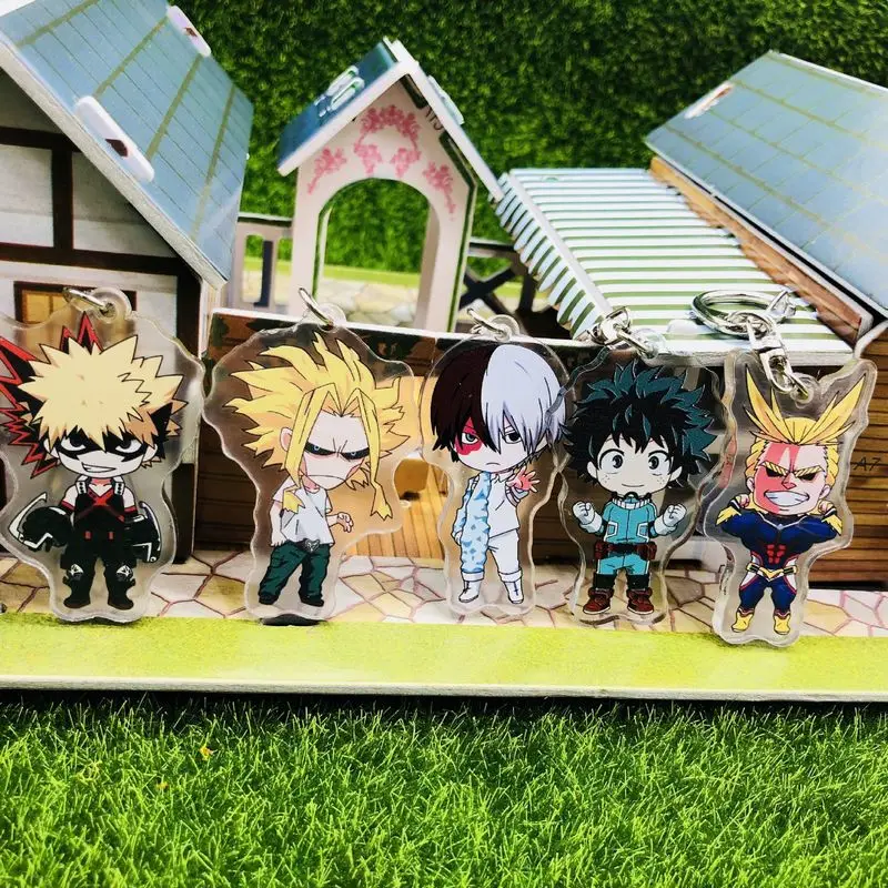 Fashion Lovely Cartoon Anime New Academia My Hero Academi Keychain Acrylic Key Ring Charms Gift 2019
Fashion Lovely Cartoon Anime New Academia My Hero Academi Keychain Acrylic Key Ring Charms Gift 2019