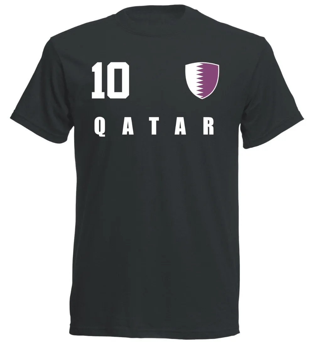 2019 Hot sale Summer Style Qatar 2019 T-shirt Jersey Style Footballer Number ALL 10 Funny Tee shirt
2019 Hot sale Summer Style Qatar 2019 T-shirt Jersey Style Footballer Number ALL 10 Funny Tee shirt