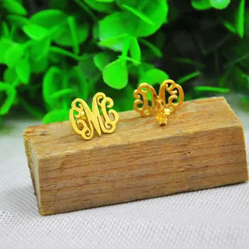 3 Initial Monogram Stud Earring Golden Personalized Earring Custom Silver Jewelry Bridesmaid Gift
3 Initial Monogram Stud Earring Golden Personalized Earring Custom Silver Jewelry Bridesmaid Gift
