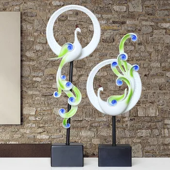 Northern Europe lives TV peacock ark places an abstract soft outfit artwork to tie wedding article sculpture decoration crafts 
Northern Europe lives TV peacock ark places an abstract soft outfit artwork to tie wedding article sculpture decoration crafts