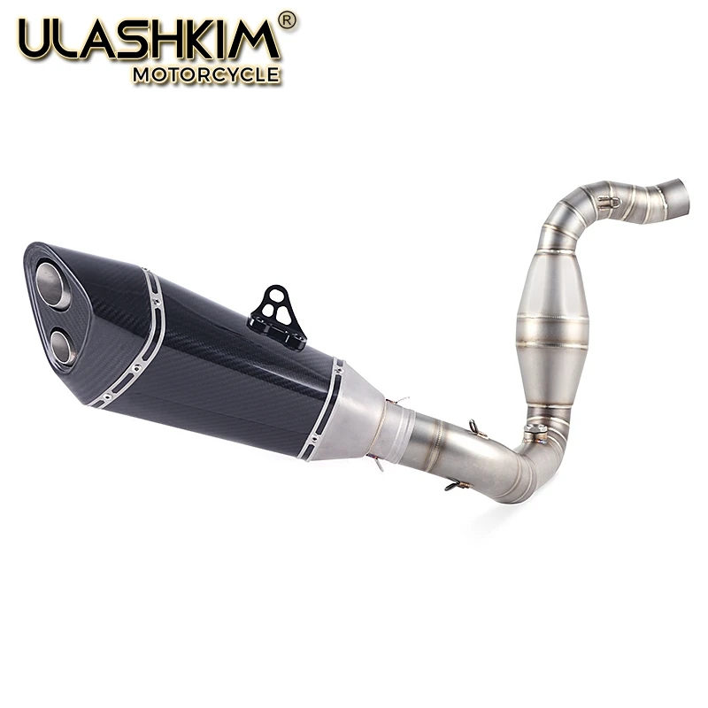 Motorcycle full system slip on Muffler Escape Exhaust Muffler Escape contact middle pipe for For bmw G310R G310GS G 310R G 310GS
Motorcycle full system slip on Muffler Escape Exhaust Muffler Escape contact middle pipe for For bmw G310R G310GS G 310R G 310GS