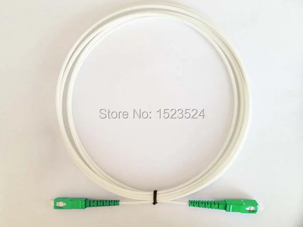Free Shipping 10pcs/lot 3 Meters Fiber Optic Drop Cable Patch Cord SC/APC to SC/APC Simplex Singlemode Fiber Optic Jumper Cable
Free Shipping 10pcs/lot 3 Meters Fiber Optic Drop Cable Patch Cord SC/APC to SC/APC Simplex Singlemode Fiber Optic Jumper Cable