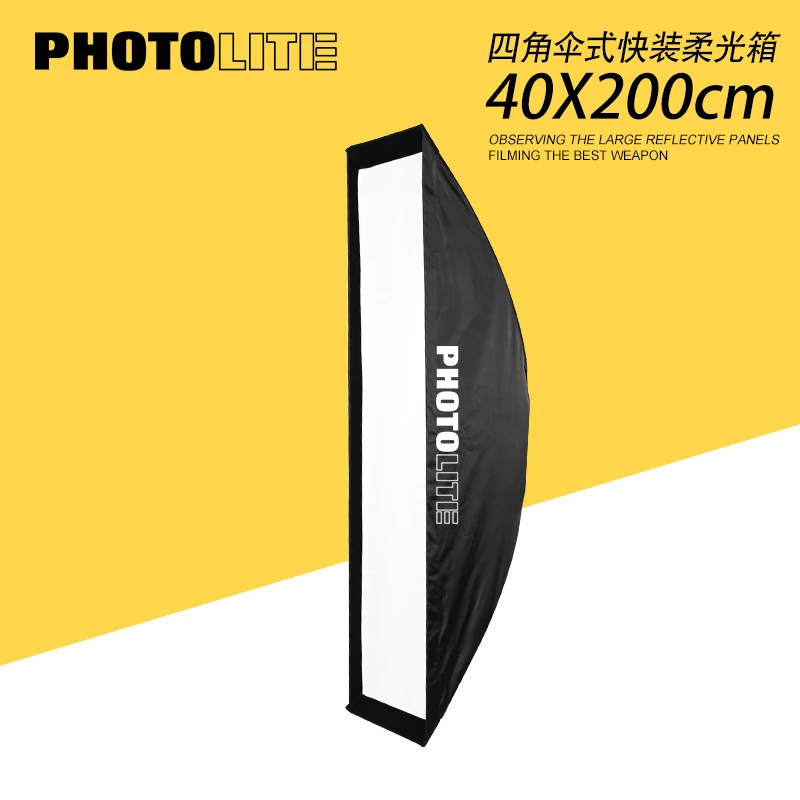 40*200Cm Umbrella Folding softbox bowen mount Portable Bag Outside Shooting Studio quick open softbox
40*200Cm Umbrella Folding softbox bowen mount Portable Bag Outside Shooting Studio quick open softbox