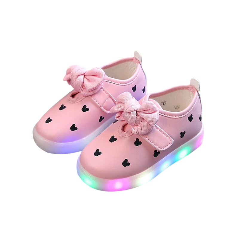 2019 spring summer princess children's light casual shoes girls bow tie LED light shoes lightweight breathable baby girls shoes
2019 spring summer princess children's light casual shoes girls bow tie LED light shoes lightweight breathable baby girls shoes