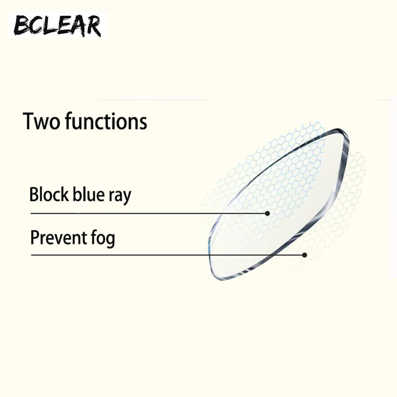 

1.56 1.61 1.67 Index New Function Aspherical Anti Fog Myopia Lenses Anti Blue Ray Single Vision Lens Block Blue Eye Protection