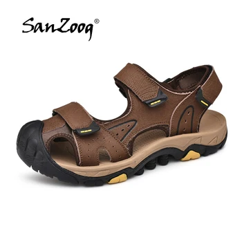 Summer Men Sandals Outdoor Casual Beach Sandals Hard Wearing Anti Skid Closed Toe Sandals For Trekking Size 38~46
Summer Men Sandals Outdoor Casual Beach Sandals Hard Wearing Anti Skid Closed Toe Sandals For Trekking Size 38~46