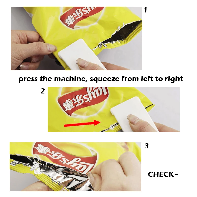 Baby Food Storage Mini Portable Electrica Sealing Machine Heat Sealer Closer Bag Clips Handheld Baby Stuff Kids Snacks Pouch
Baby Food Storage Mini Portable Electrica Sealing Machine Heat Sealer Closer Bag Clips Handheld Baby Stuff Kids Snacks Pouch