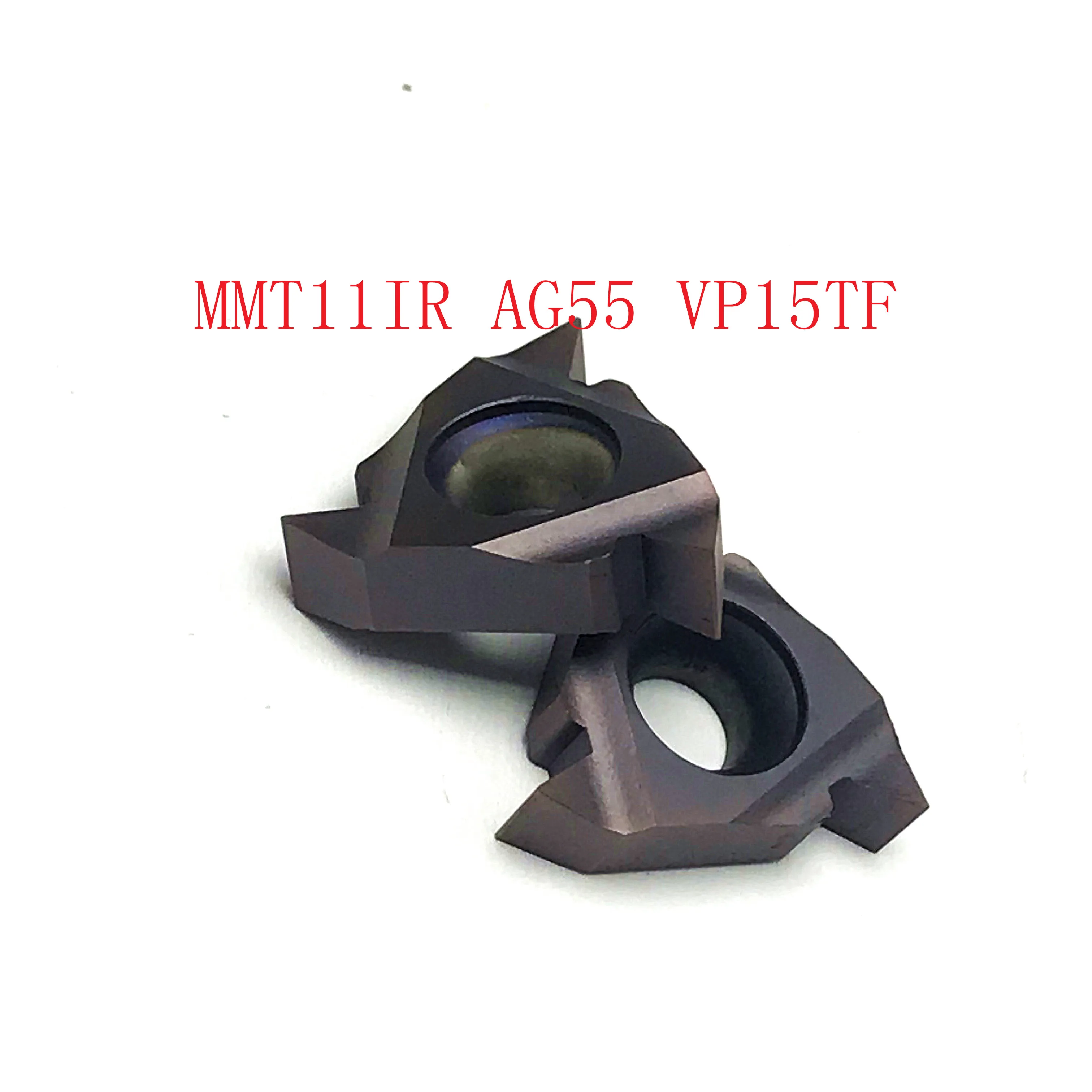 Lathe tool MMT11IR AG55 VP15TF / UE6020 / US735 carbide tool, CNC tool 55 ° internal thread cutter
Lathe tool MMT11IR AG55 VP15TF / UE6020 / US735 carbide tool, CNC tool 55 ° internal thread cutter