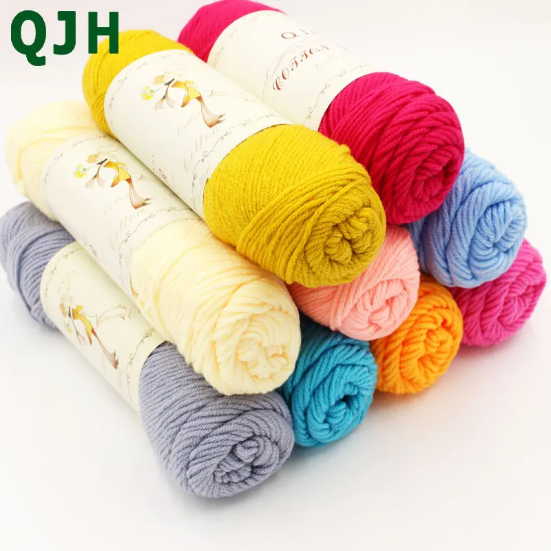 250g/lot Wholesale Soft Silk Fiber Bamboo Crochet Cotton Baby Knitting Yarn Wool Thick Yarn For Knitting Threads Hand Knit
250g/lot Wholesale Soft Silk Fiber Bamboo Crochet Cotton Baby Knitting Yarn Wool Thick Yarn For Knitting Threads Hand Knit